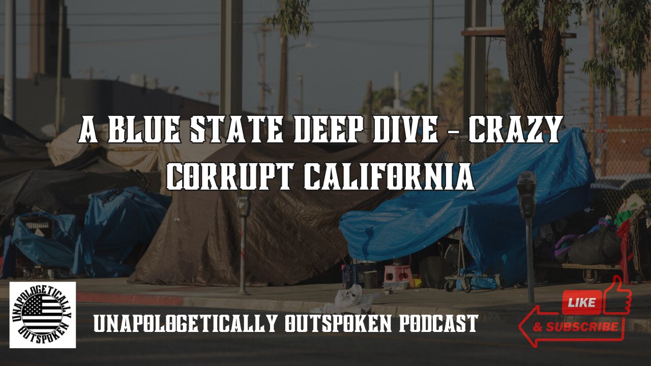 A BLUE STATE DEEP DIVE - CRAZY CORRUPT CALIFORNIA