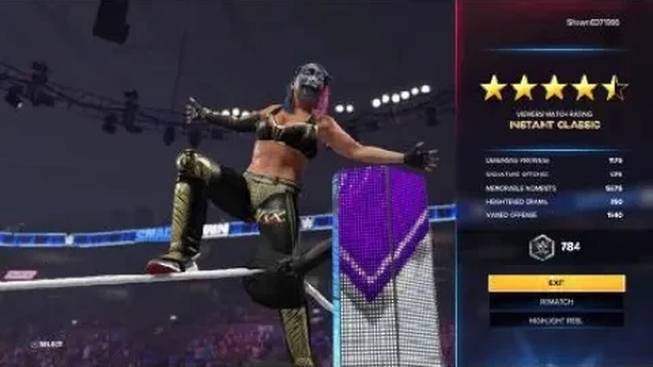 WWE 2K23: Asuka '23 Vs. Becky Lynch '19 (Legend Difficulty)