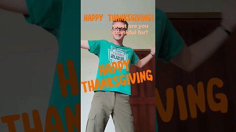 Happy Thanksgiving! Oh my my! What are you thankful for? #shoutout #thanksgiving