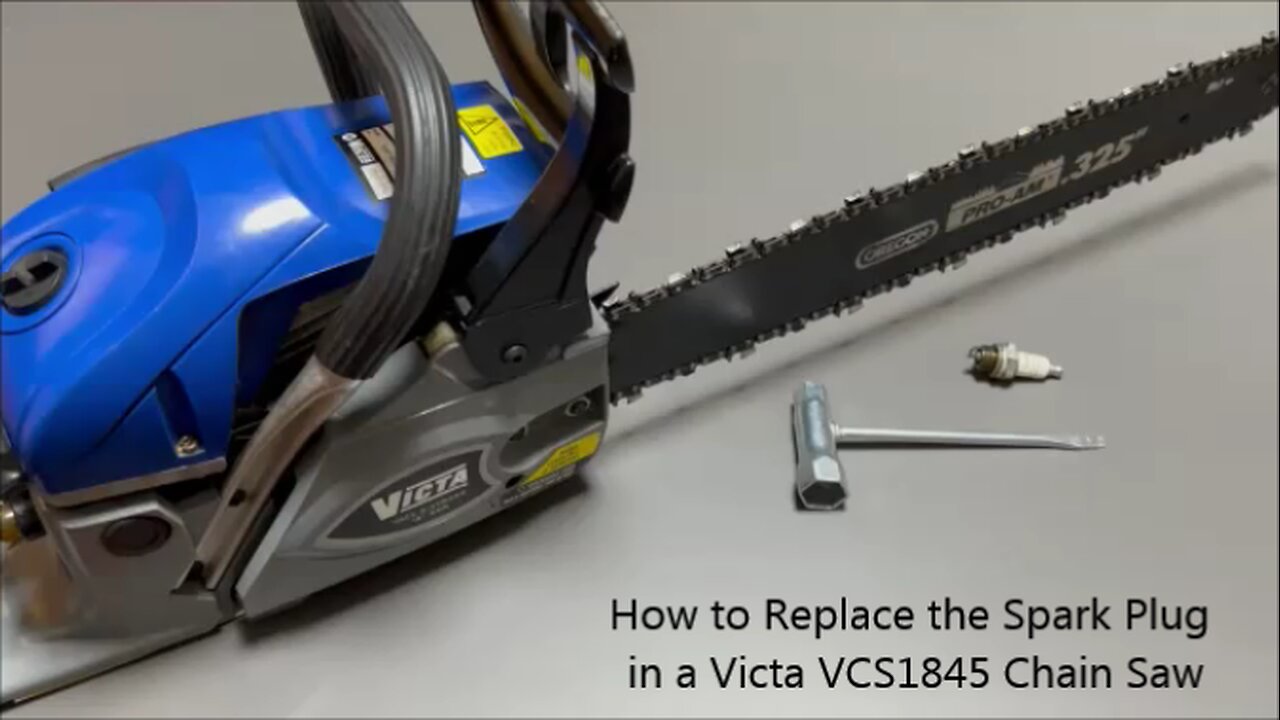 How to Replace the Spark Plug in a Victa VCS1845 Chain Saw