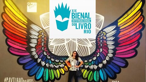 VLOG #1 : BIENAL DO LIVRO RIO 2019 + Algumas leituras 📚 | Biblioteca da Rô