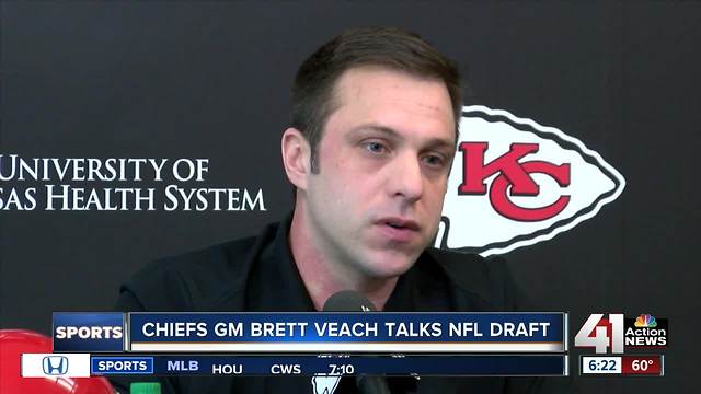 Chiefs GM Brett Veach ready for NFL Draft