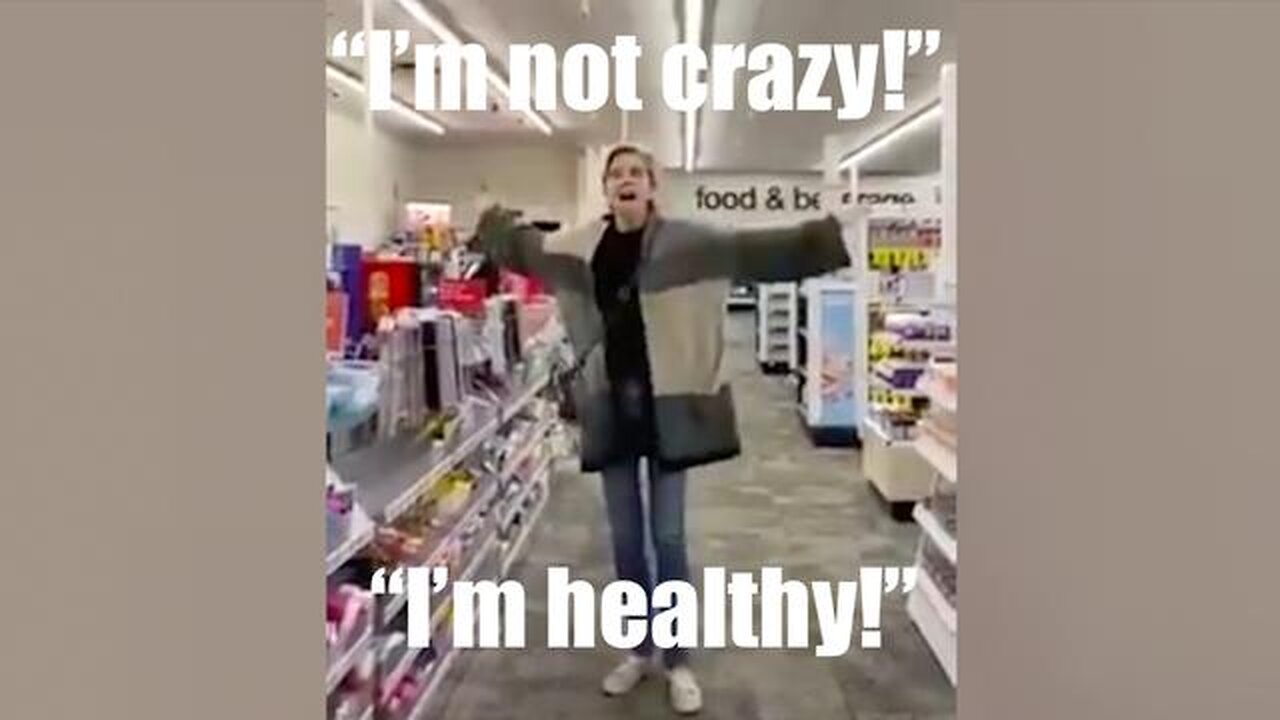 The unmasked: "I'm not putting that on my face, I'm a healthy person! I'm not crazy!" -2020