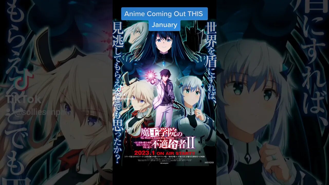 Anime Coming Out THIS January - Part 4
