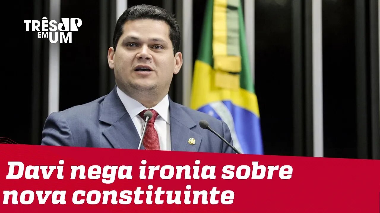 Prisão em 2ª instância: presidente do Senado propõe nova Constituinte