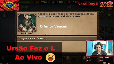 Ursão Tenta Apagar Seu Passado De Abusos. Evento De Natal No Day R Survival Dicas Para Iniciantes