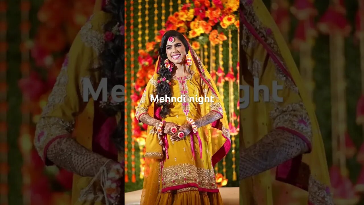 Fun filled Mehndi night #mehndi #mehndinight #mehndioutfits