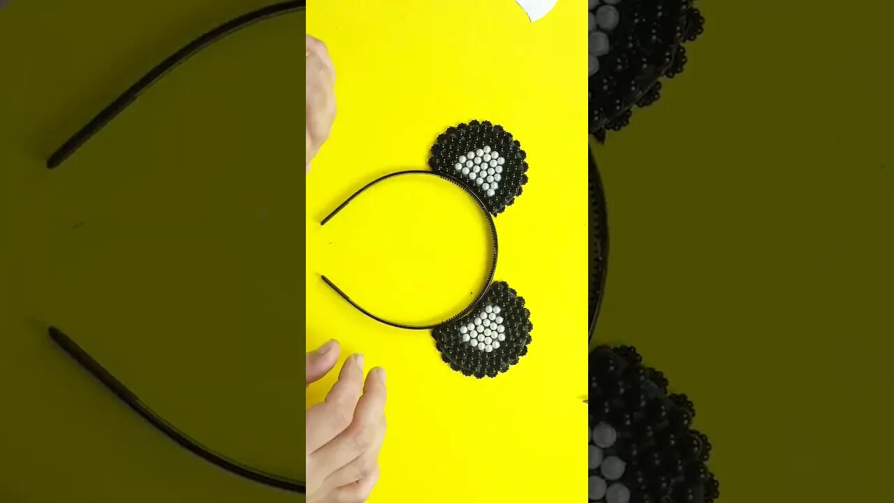 DIY - How to make your amazing Panda Bear Tiara in minutes!