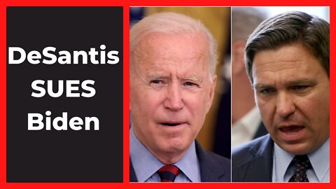 DESANTIS SUES BIDEN | Trump | Bongino | Bannon | DeSantis