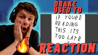 FIRST TIME LISTENING DRAKE - Used To ((IRISH REACTION!!))