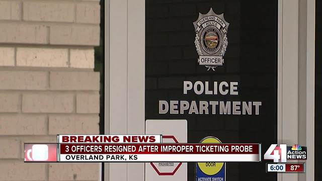 3 OP officers resign amid ticket investigation