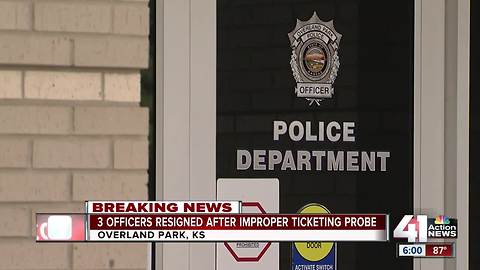 3 OP officers resign amid ticket investigation