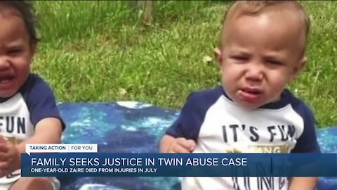 'Justice means charging the monster that did these crimes,' says family of abused twins