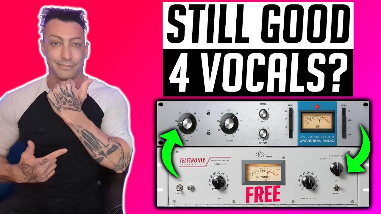 How To ACTUALLY Use LA2A and 1176 On Vocals [FREE LA2A Inside]