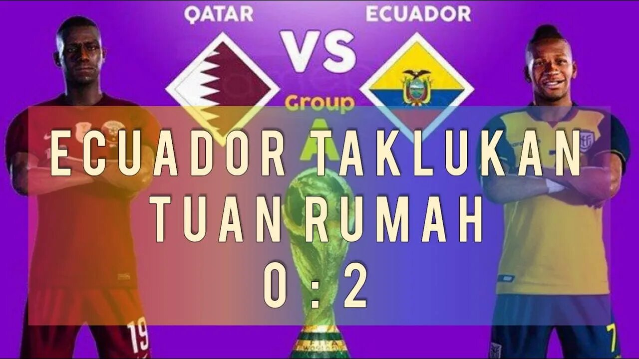 ECUADOR CONDUCT THE HOSTS 0 : 2