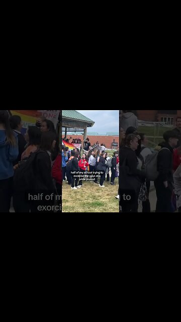 Group Of Kids Exorcise Gay Pride protest! #WGod