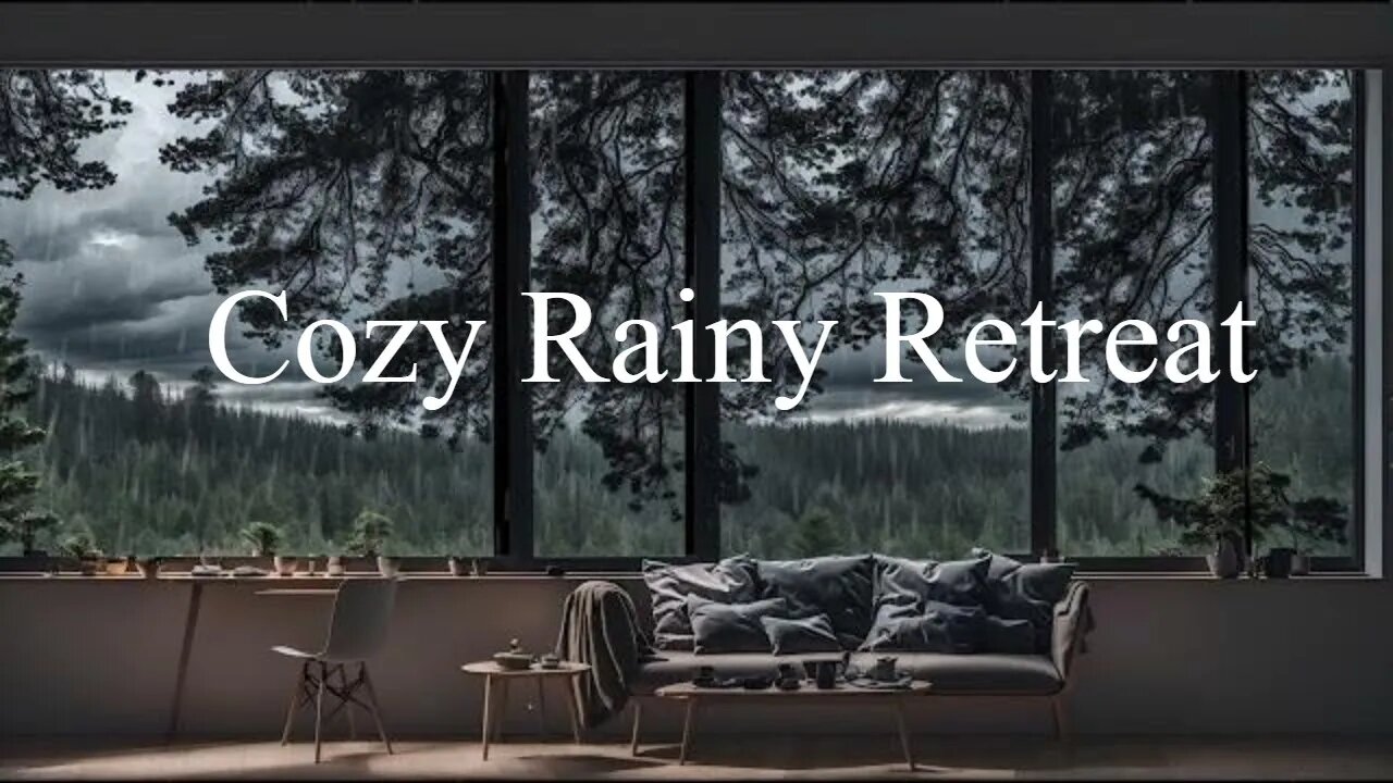 Cozy Rainy Retreat: 2-Hour Sleep & Meditation Music with Soothing Rain Sounds