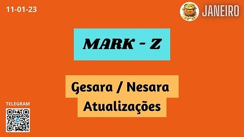 Possível Anúncio Gesara MARK-Z Atualizações Internacionais