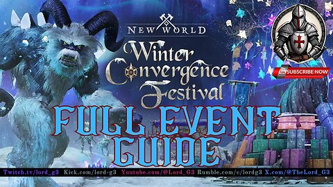 Winter Convergence Event 2024 Full Guide | New World: Aeternum