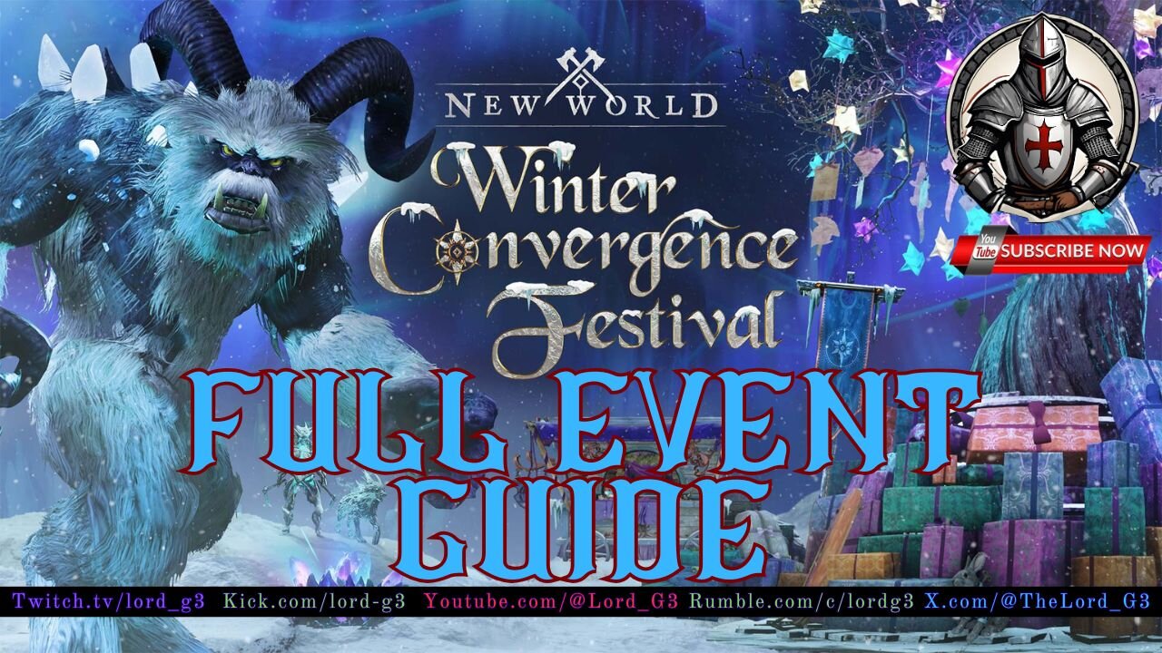 Winter Convergence Event 2024 Full Guide | New World: Aeternum