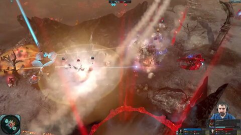 Saibot (Lord General) vs Muerte (Warlock) || Dawn of War 2: Elite Mod