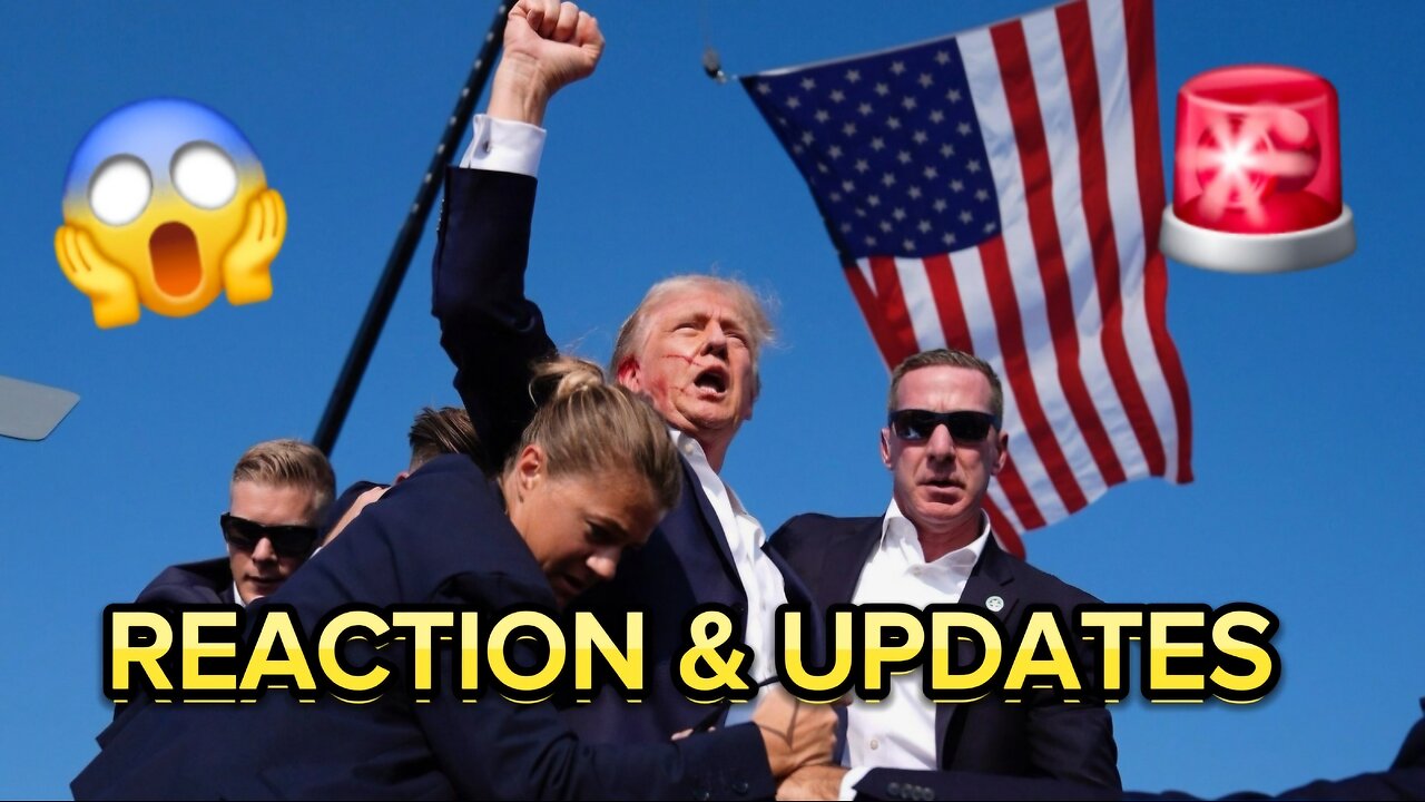 President Trump Assassination Attempt: REACTIONS & UPDATES 🚨