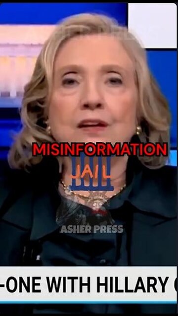 BREAKING: Hillary Clinton suggests jailing Americans for posting misinformation