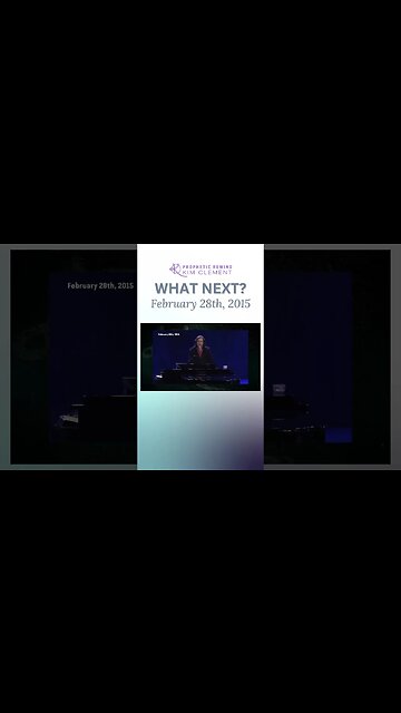 Kim Clement Prophecy - What Next?