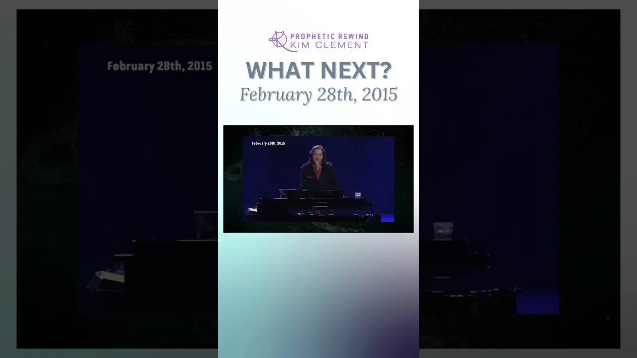 Kim Clement Prophecy - What Next?