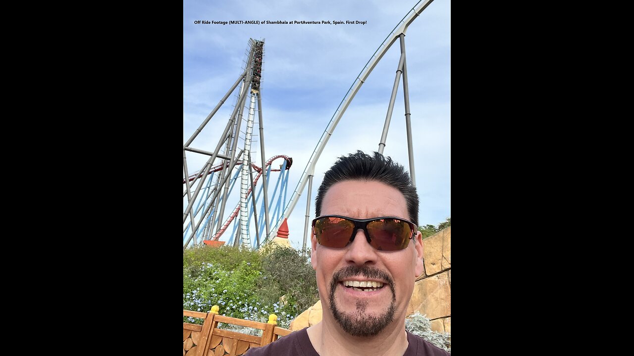 Off Ride Footage (MULTI-ANGLE) of Shambhala at PortAventura Park, Spain. First Drop!