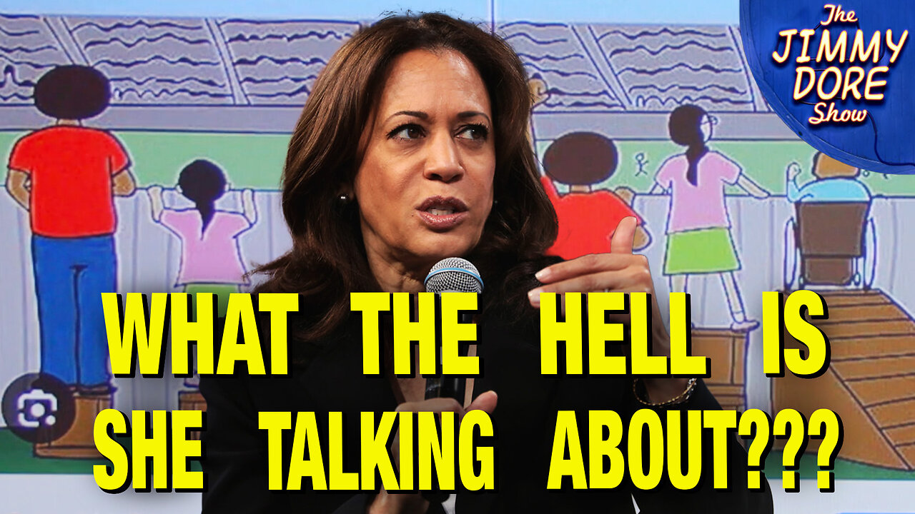 Watch Kamala Spew Equity-Equality Word Salad!