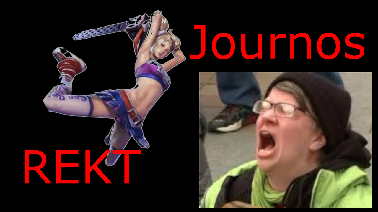 Journalists hide from skimpy girl in tight skirt