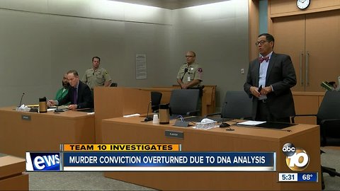 Murder conviction overturned due to DNA analysis