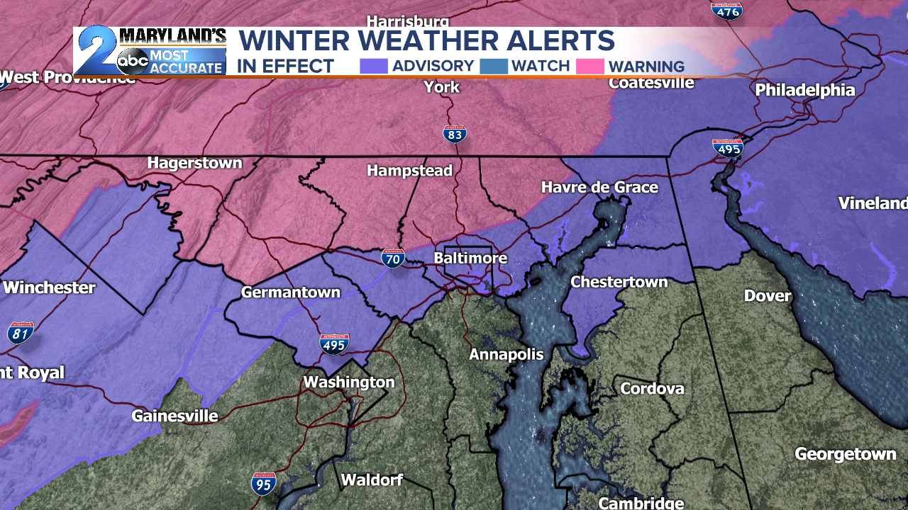 Winter Weather Advisories