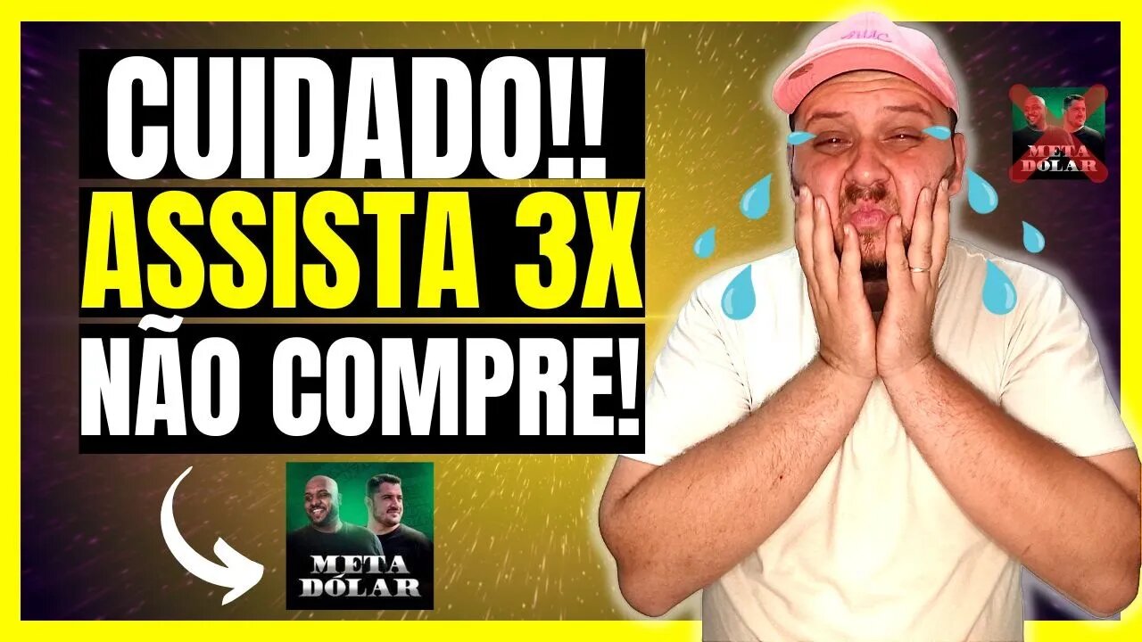 🔴META DOLAR FUNCIONA MESMO? ((⚠️CUIDADO⚠️)) META DOLAR É CONFIÁVEL? (MOSTREI TUDO POR DENTRO)