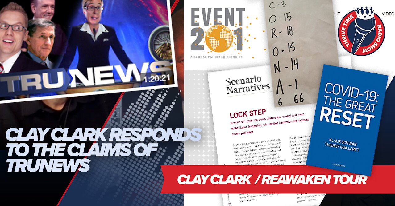 TruNews | Clay Clark Responds to the Statements of Rick at TruNews