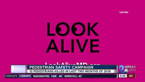 Pedestrian safety campaign