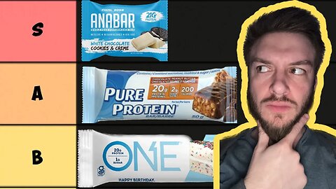 Canadian Protein Bar Tier List