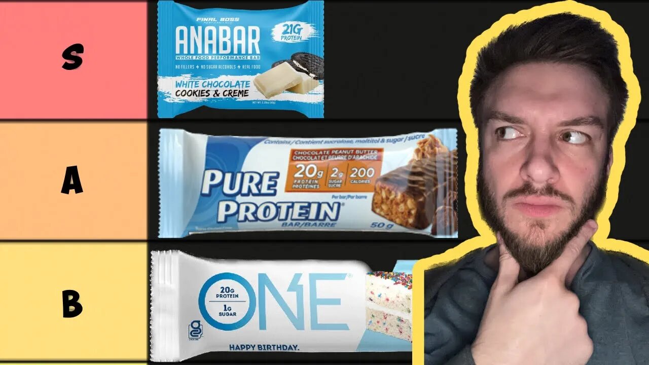 Canadian Protein Bar Tier List