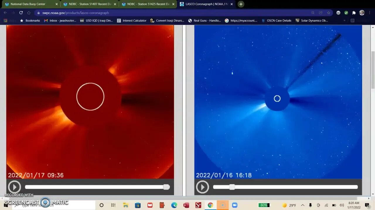 Space weather update, Please take warnings serious