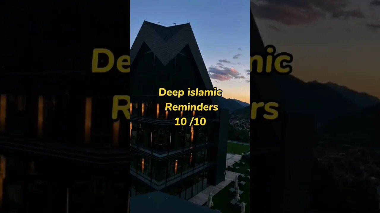 Deep islamic Reminder #islamicmotivation #youtubeshorts #islam# #viral