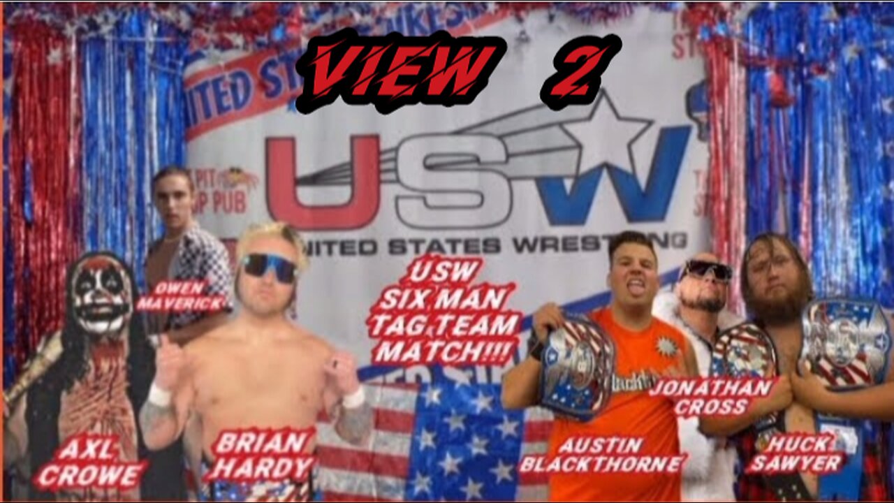 USW 6 MAN TAG TEAM MATCH!!! (View 2)