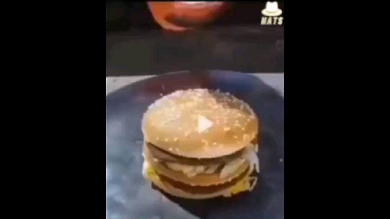 IL VERSE DE LA LAVE SUR HAMBURGER !!!