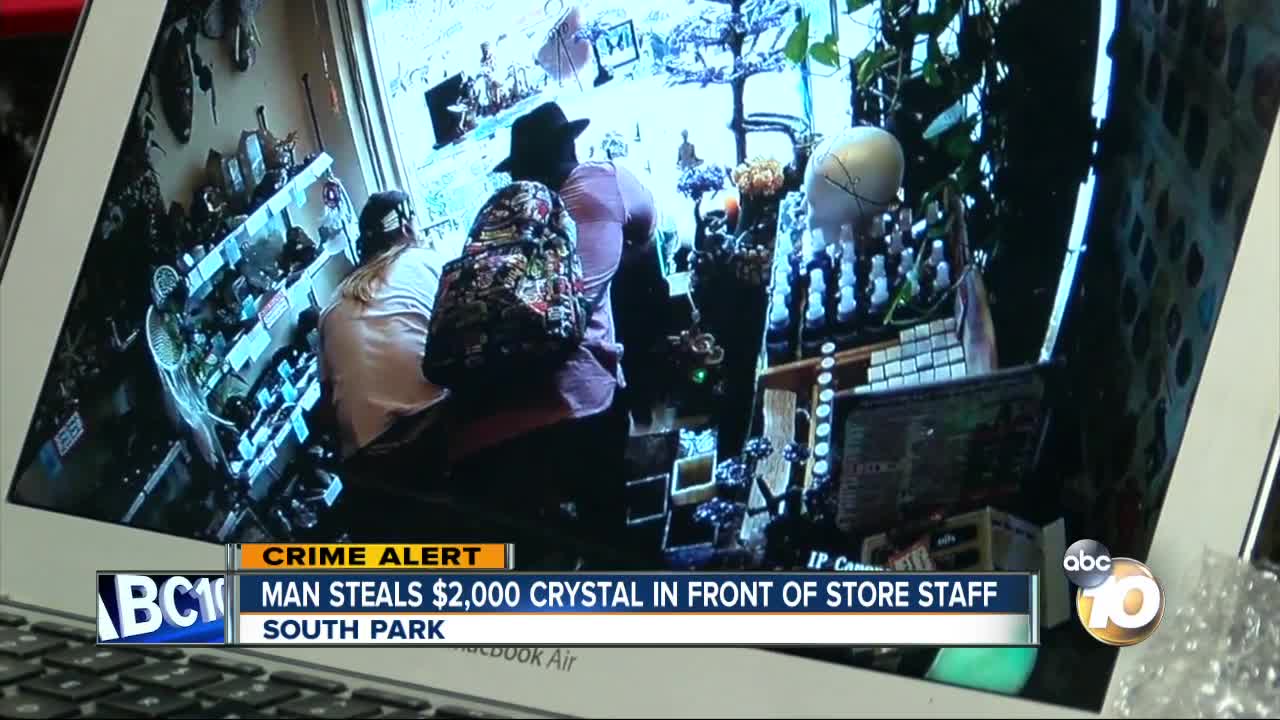 Man steals $2,000 crystal ball from South Park store