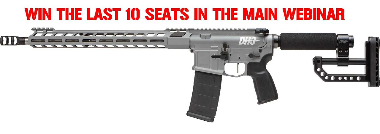 SIG SAUER SIGM400 SDI DH3 MINI #4 FOR THE LAST 10 SEATS IN THE MAIN WEBINAR