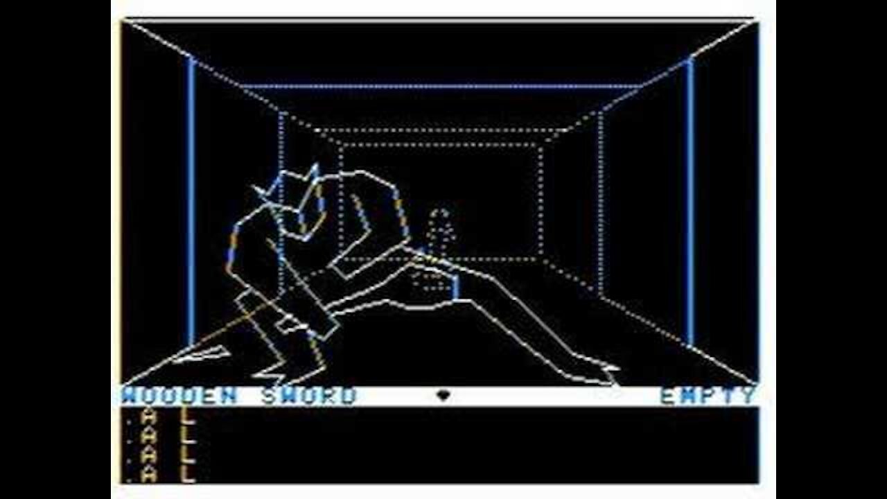 Dungeons of Daggorath - TRS-80 Color Computer 2 (1982)