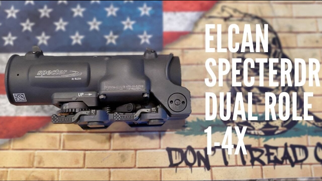 Elcan SpecterDR Dual Role 1-4x Optical Sight