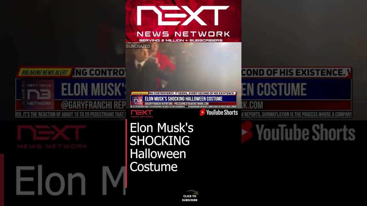 Elon Musk's SHOCKING Halloween Costume #shorts