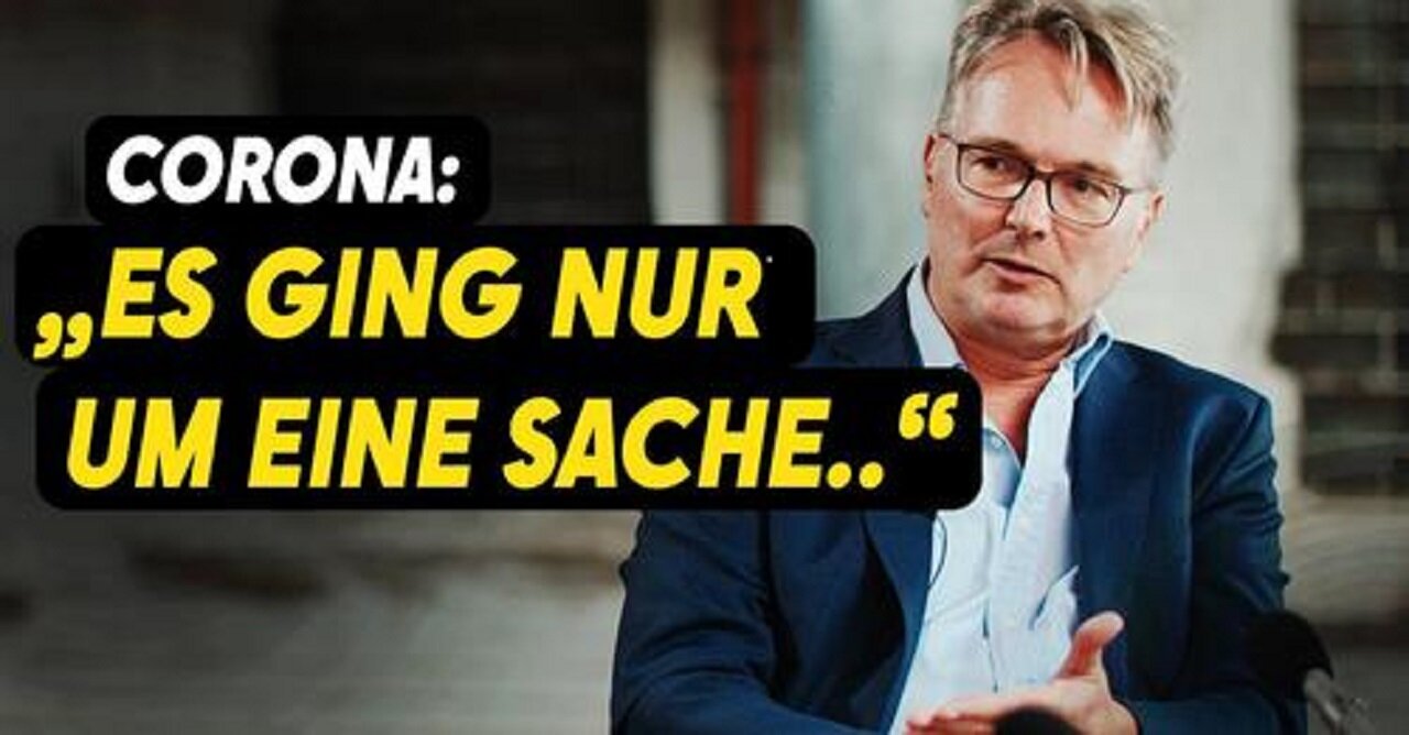 Corona: Das eigentliche Ziel der Angstmache (Dr. Gunter Frank)