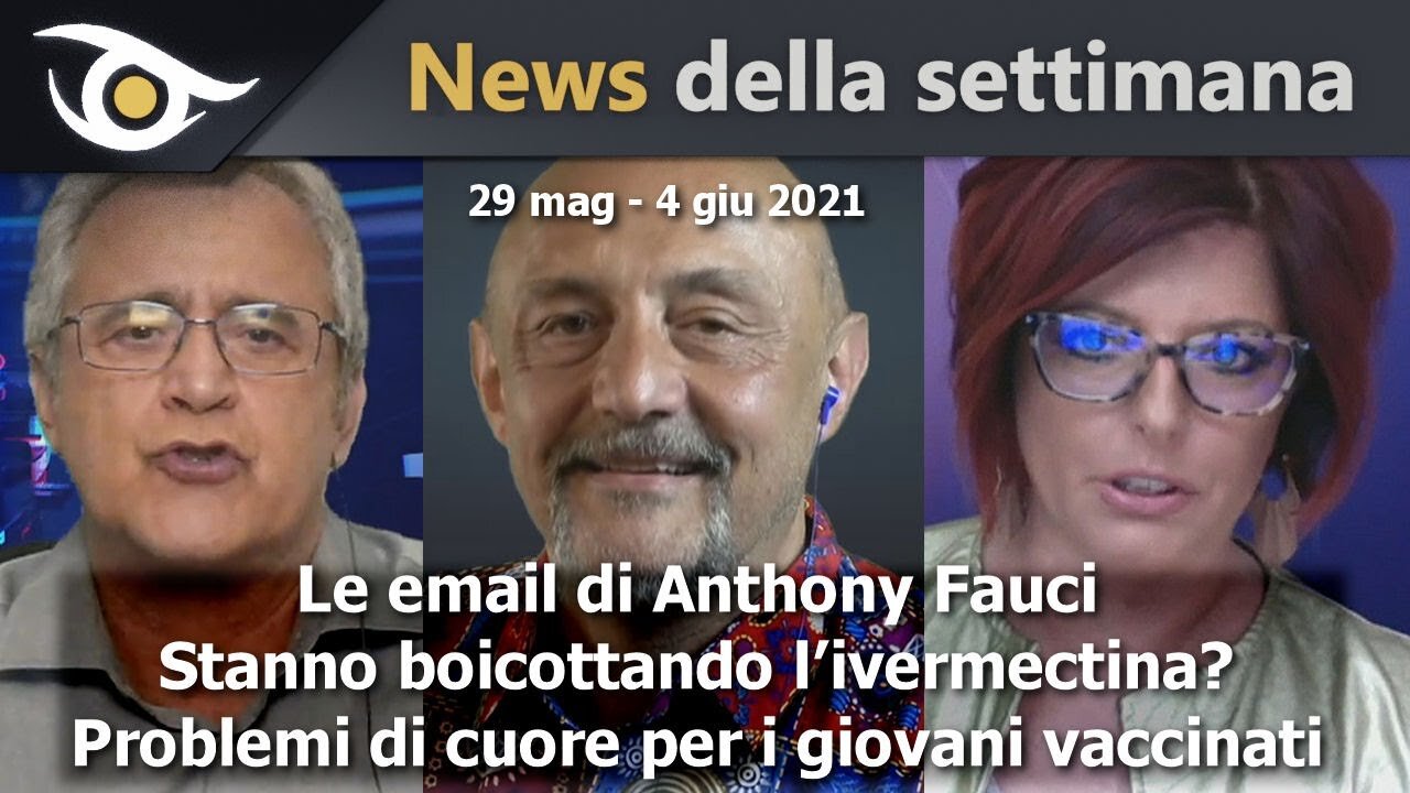 News della settimana (29 mag - 4 giu 2021)